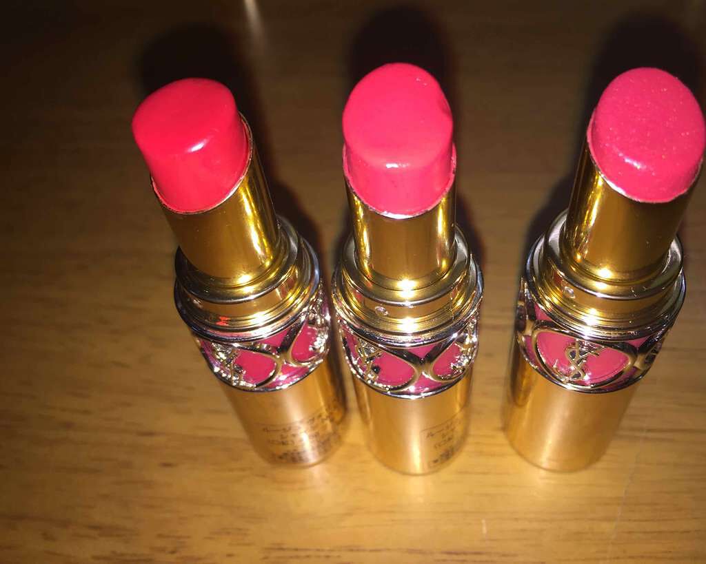 ルージュ ヴォリュプテ シャイン/YVES SAINT LAURENT BEAUTE/口紅を使ったクチコミ(1枚目)