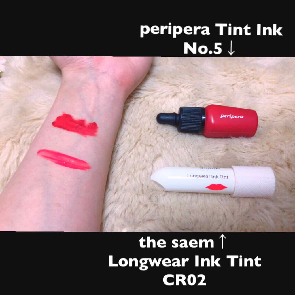 インク ベルベット/PERIPERA/口紅を使ったクチコミ(1枚目)