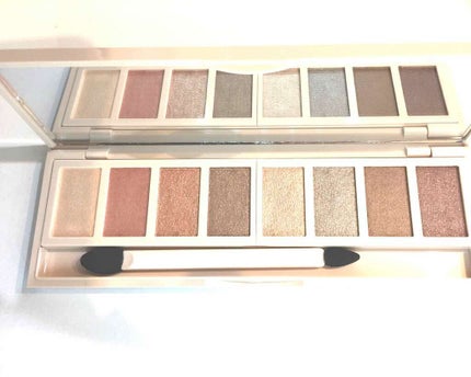 グラマラスヌード アイパレット (クリスマスコフレ 2017)/Visée/メイクアップキットを使ったクチコミ(2枚目)