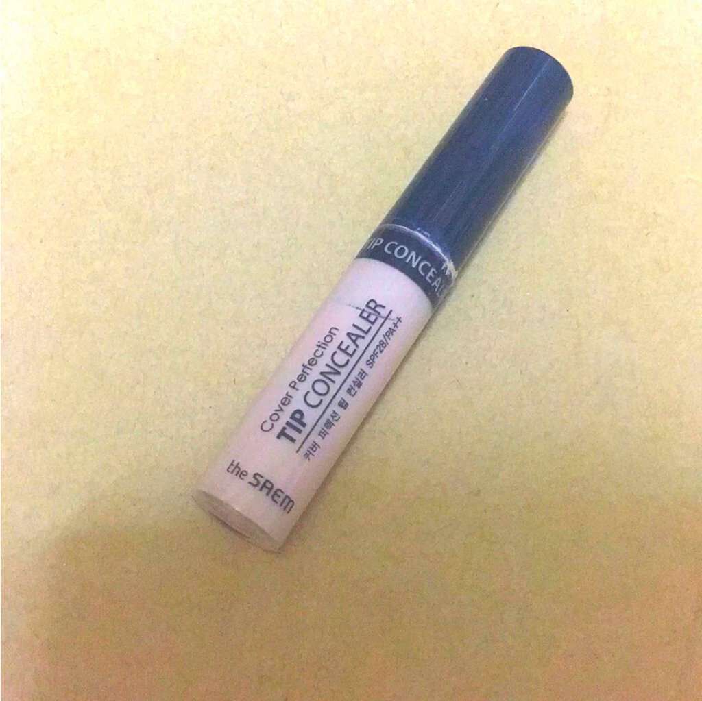 カバーパーフェクション チップコンシーラー/the SAEM/リキッドコンシーラーを使ったクチコミ（1枚目）