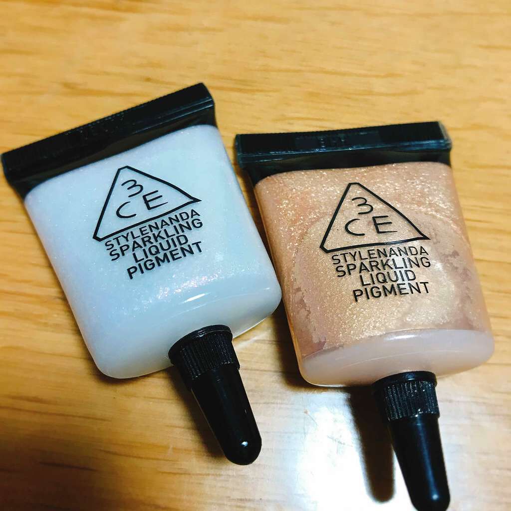 スパークリングリキッドピグメント/3CE/リキッドアイシャドウを使ったクチコミ(1枚目)