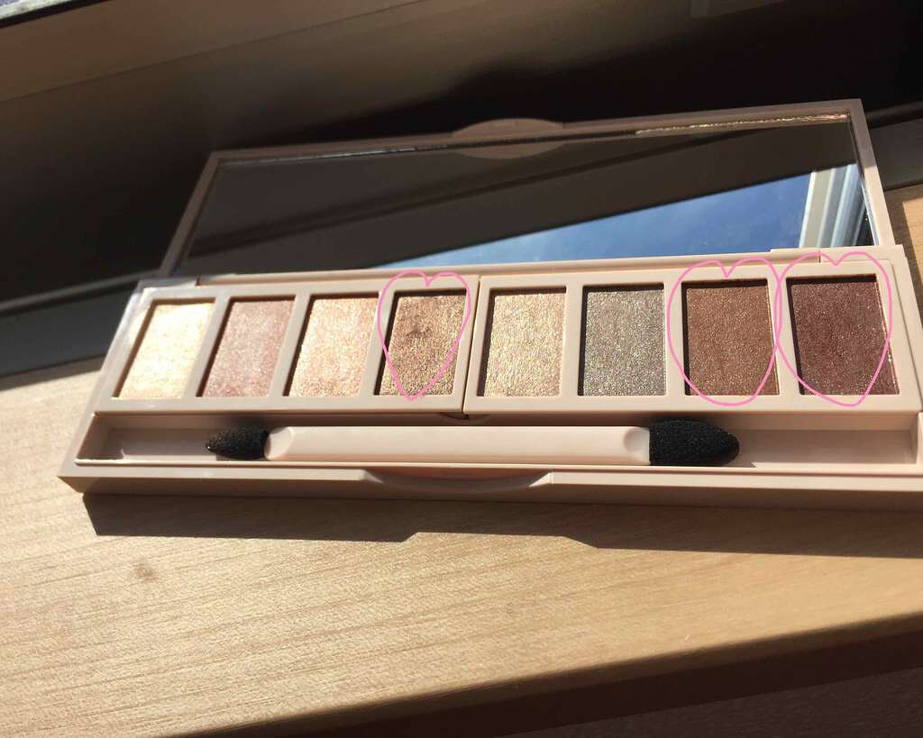 グラマラスヌード アイパレット (クリスマスコフレ 2017)/Visée/メイクアップキットを使ったクチコミ(2枚目)
