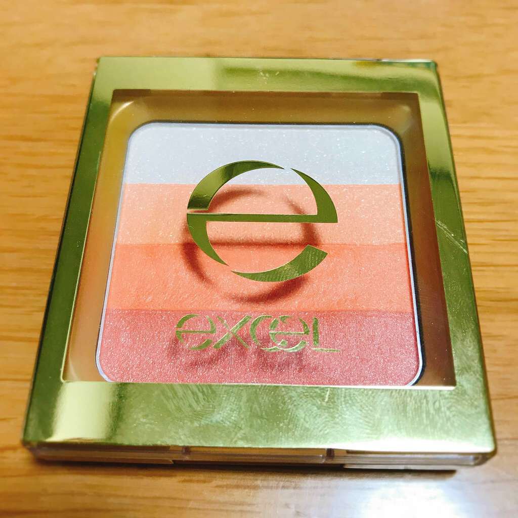 グラデーションチーク N/excel/パウダーチークを使ったクチコミ(1枚目)