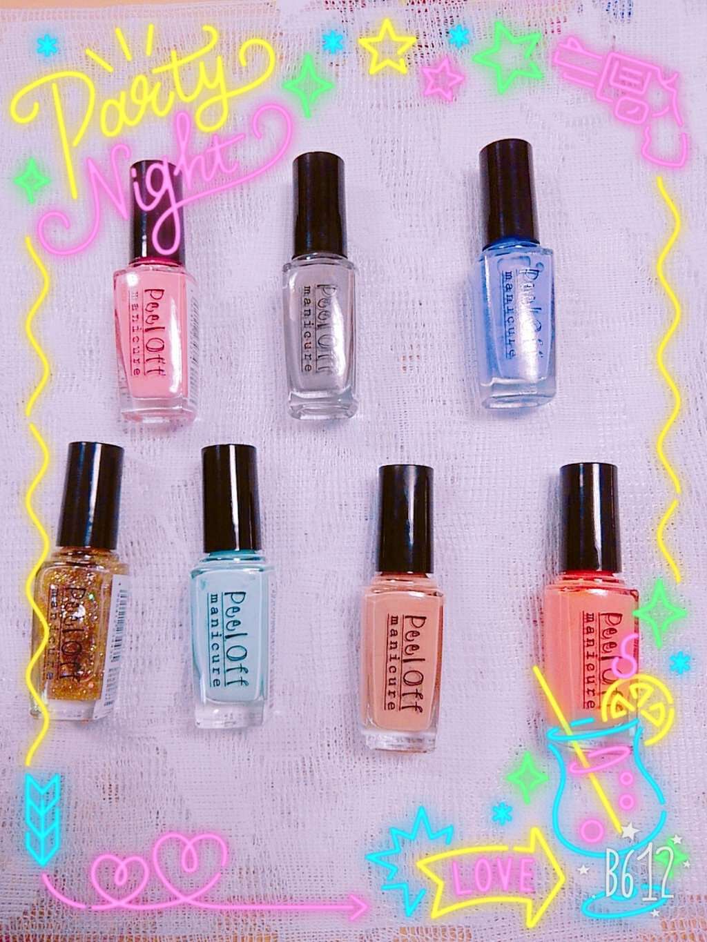 ピールオフマニキュア/キャンドゥ/マニキュアを使ったクチコミ(1枚目)