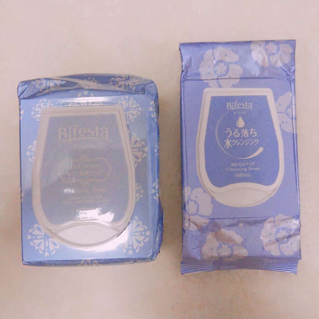 ミセラークレンジングシート ブライトアップ/ビフェスタ/クレンジングシートを使ったクチコミ(1枚目)