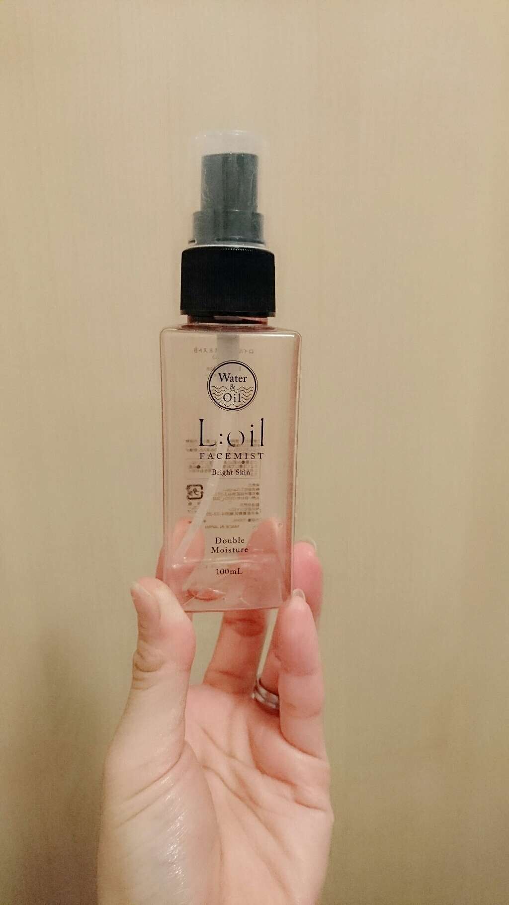 フェイスミスト ブライトスキン/L:oil(ロイル)/ミスト状化粧水を使ったクチコミ(1枚目)