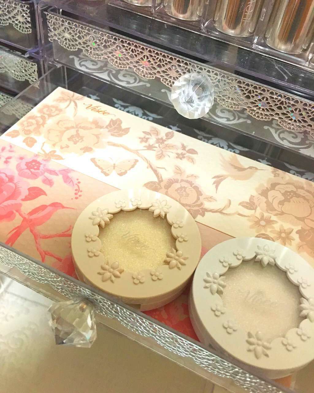 3段式クリアーケース/DAISO/その他化粧小物を使ったクチコミ(1枚目)