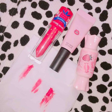 ベリーデリシャス カラーイン リキッドリップジューシー/ETUDE/口紅を使ったクチコミ(1枚目)