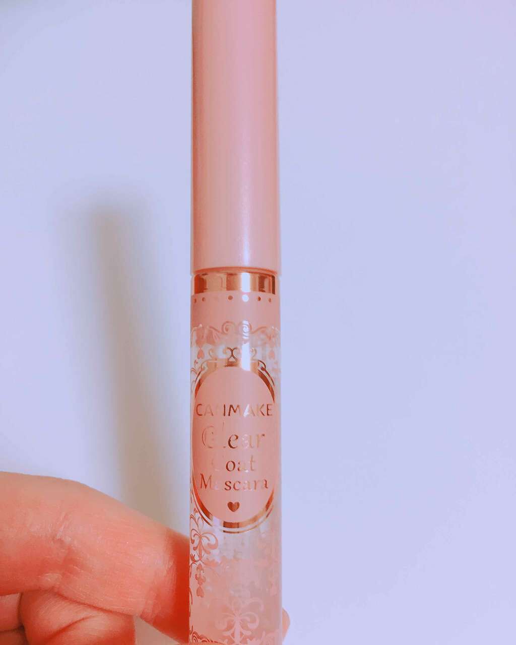 クリアコートマスカラ/キャンメイク/マスカラトップコートを使ったクチコミ(1枚目)