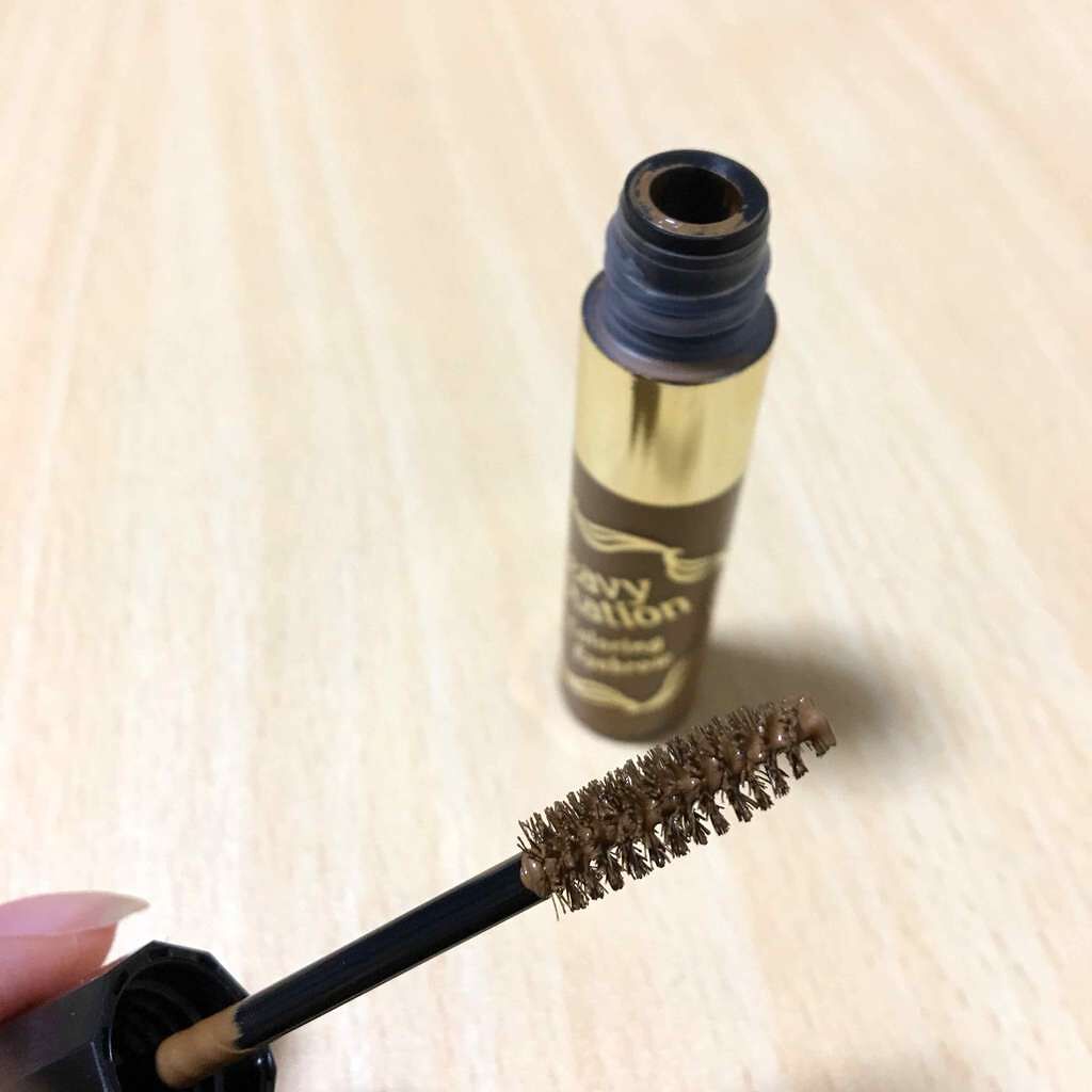 カラーリングアイブロウ/ヘビーローテーション/眉マスカラを使ったクチコミ(2枚目)