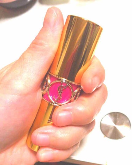 ルージュ ヴォリュプテ シャイン/YVES SAINT LAURENT BEAUTE/口紅を使ったクチコミ(1枚目)