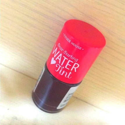 ウォーターティント 02 チェリーシロップ/ETUDE/リップグロスを使ったクチコミ(1枚目)