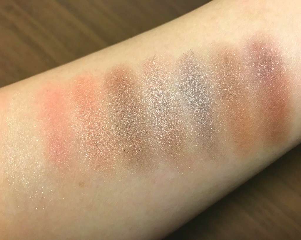 グラマラスヌード アイパレット (クリスマスコフレ 2017)/Visée/メイクアップキットを使ったクチコミ(3枚目)