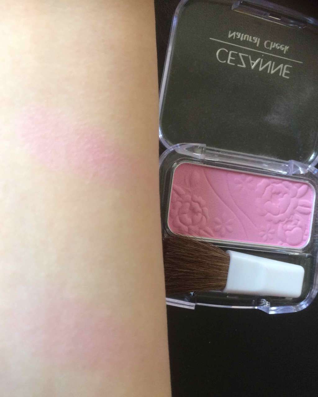 ナチュラル チークN/CEZANNE/パウダーチークを使ったクチコミ(2枚目)