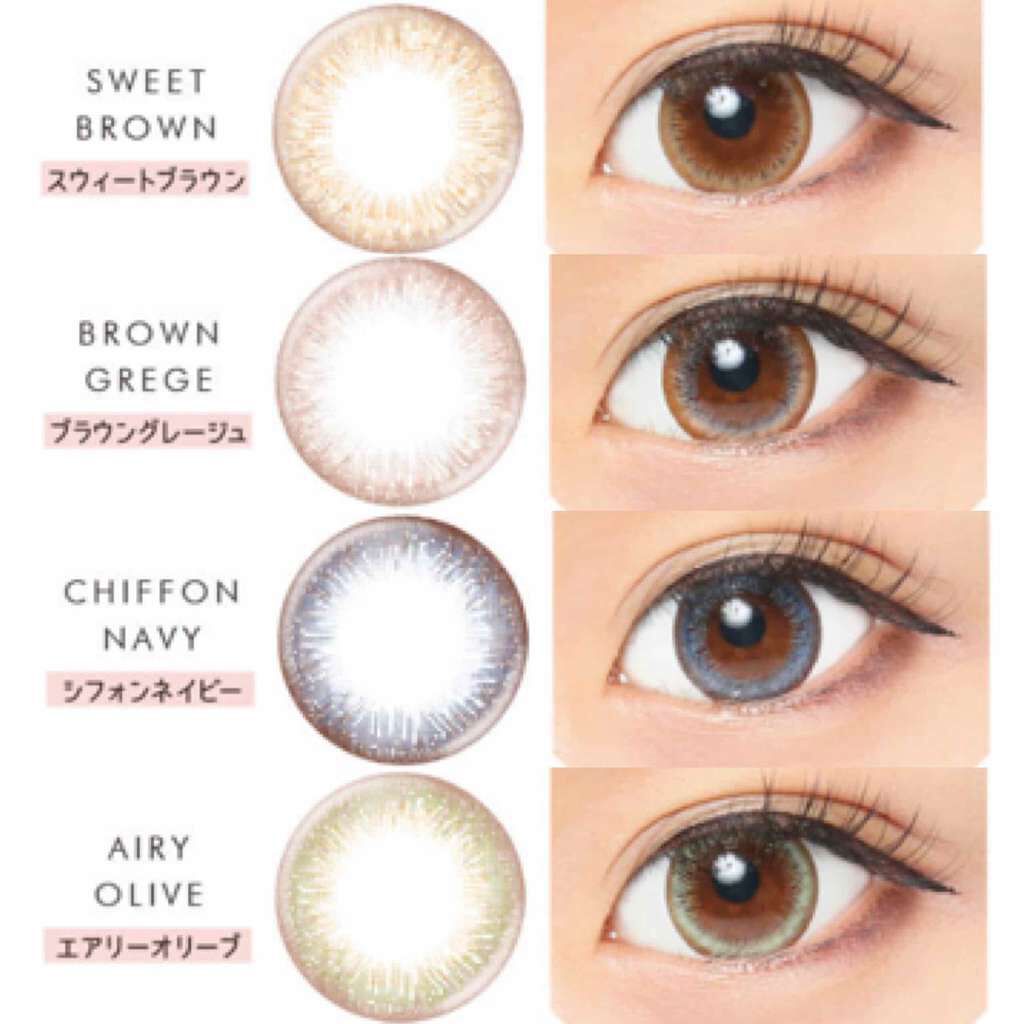 eye closet １day SweetSeries "Girly"（アイクローゼットワンデースウィートシリーズ ガーリー）/EYE CLOSET/ワンデー（１DAY）カラコンを使ったクチコミ（3枚目）