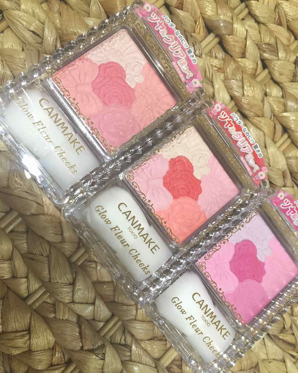 グロウフルールチークス/キャンメイク/パウダーチークを使ったクチコミ(1枚目)