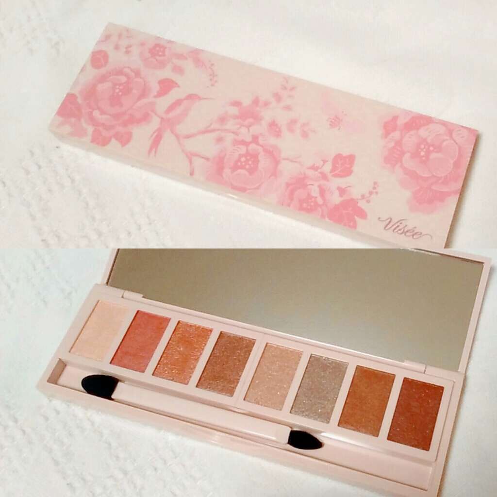 グラマラスヌード アイパレット (クリスマスコフレ 2017)/Visée/メイクアップキットを使ったクチコミ(1枚目)