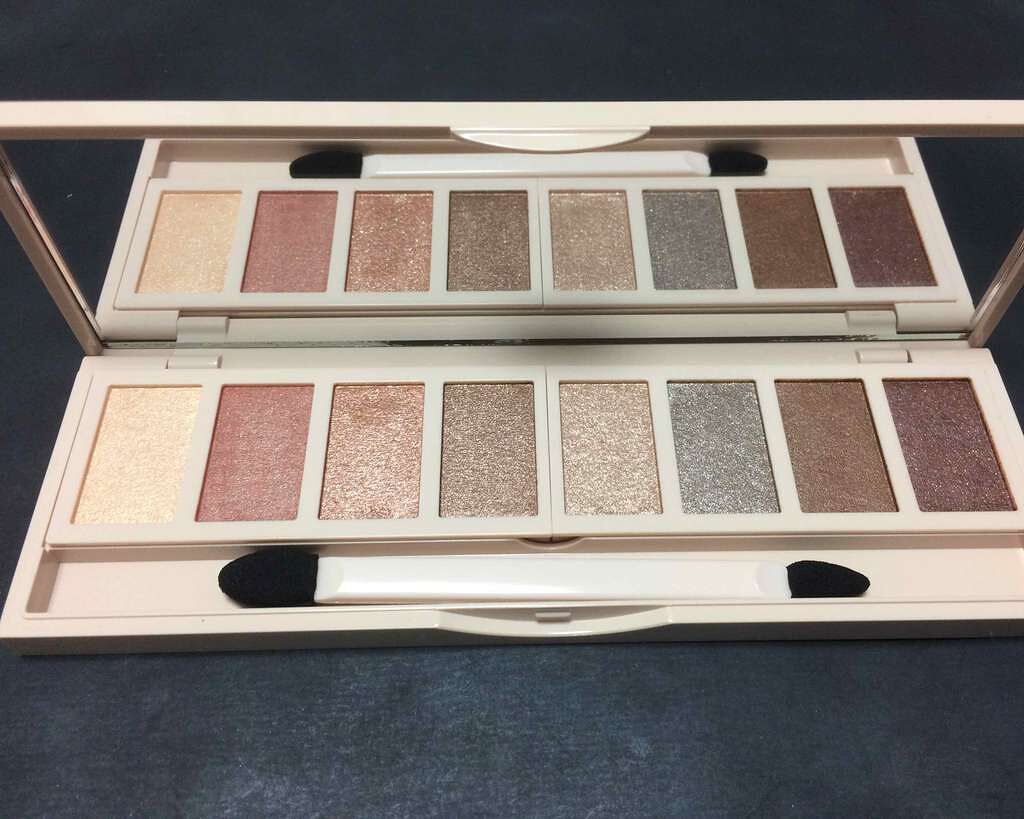 グラマラスヌード アイパレット (クリスマスコフレ 2017)/Visée/メイクアップキットを使ったクチコミ(2枚目)