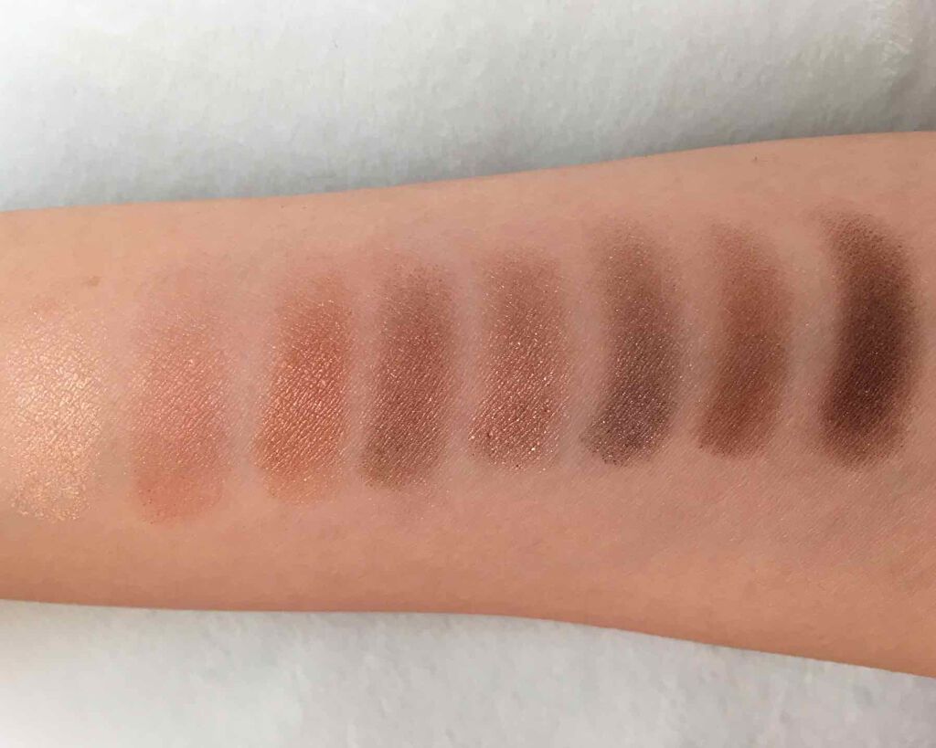 グラマラスヌード アイパレット (クリスマスコフレ 2017)/Visée/メイクアップキットを使ったクチコミ(3枚目)