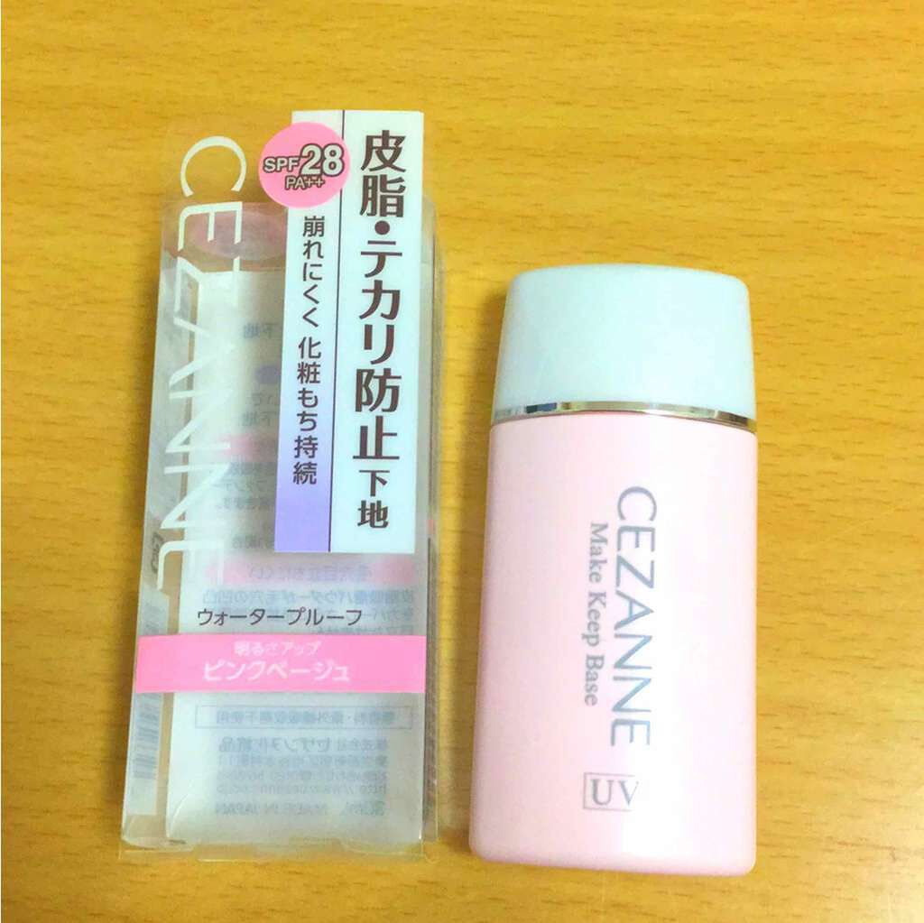 皮脂テカリ防止下地/CEZANNE/化粧下地を使ったクチコミ（1枚目）