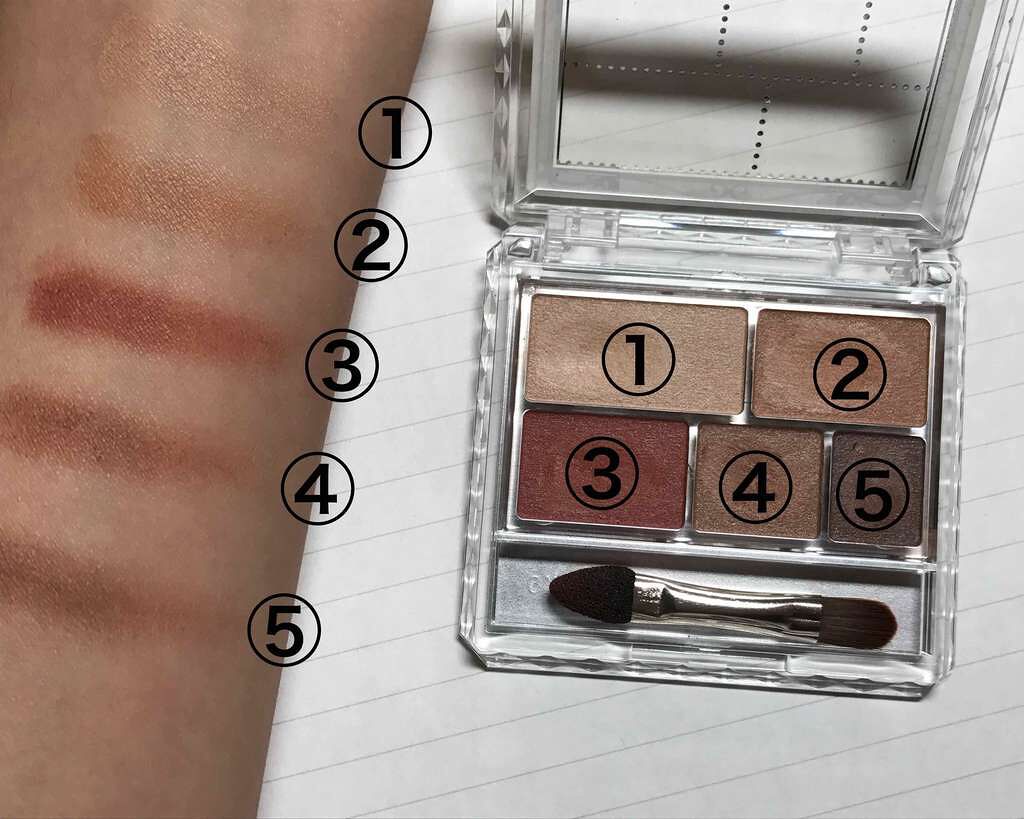 パーフェクトマルチアイズ/キャンメイク/アイシャドウパレットを使ったクチコミ(2枚目)