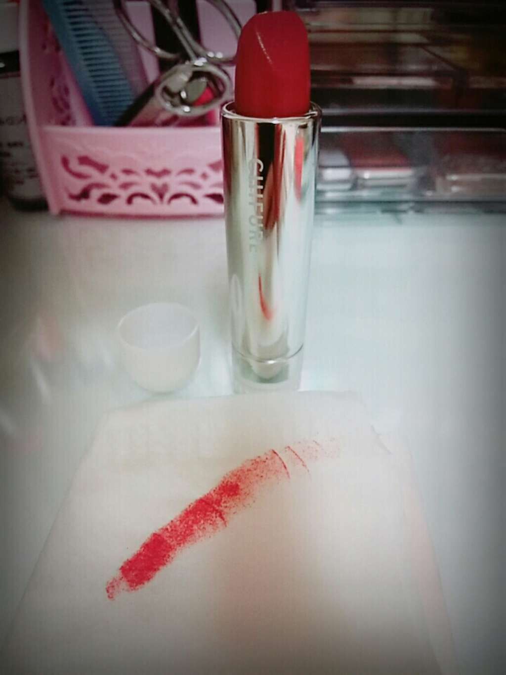 口紅(詰替用)/ちふれ/口紅を使ったクチコミ(1枚目)