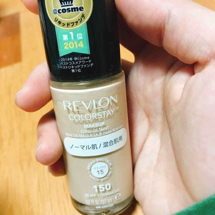 カラーステイ メイクアップ/REVLON/リキッドファンデーションを使ったクチコミ(1枚目)