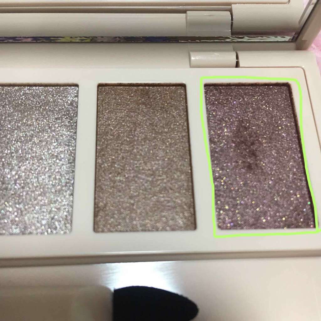 グラマラスヌード アイパレット (クリスマスコフレ 2017)/Visée/メイクアップキットを使ったクチコミ(3枚目)