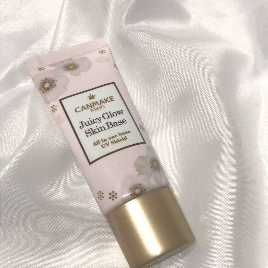ジューシーグロウスキンベース/キャンメイク/化粧下地を使ったクチコミ(1枚目)