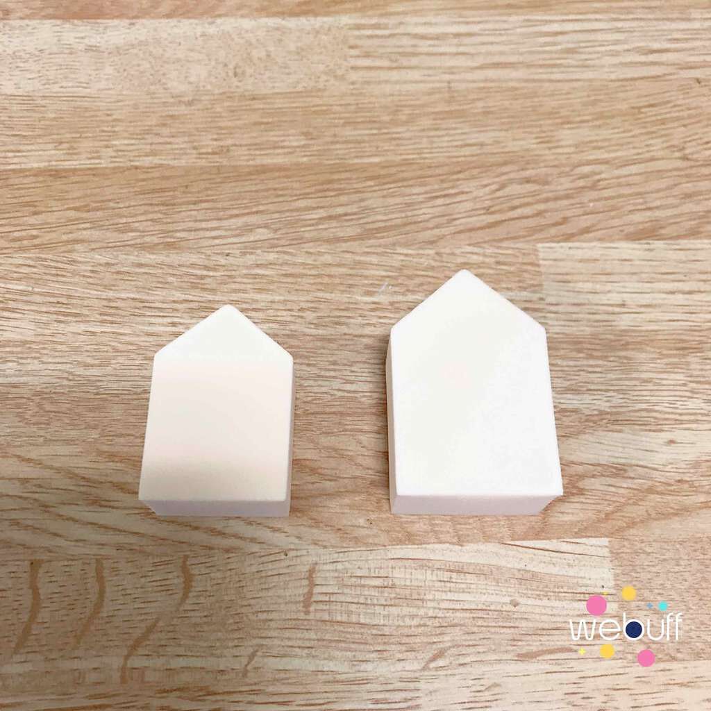 ジェリータッチスポンジ ハウス型/ロージーローザ/パフ・スポンジを使ったクチコミ(2枚目)