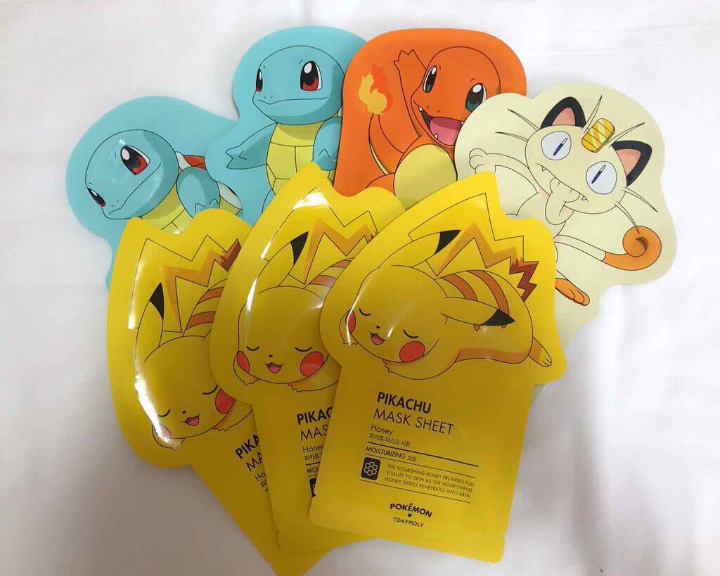 トニーモリー ポケモンマスクシート/TONYMOLY/シートマスク・パックを使ったクチコミ(1枚目)