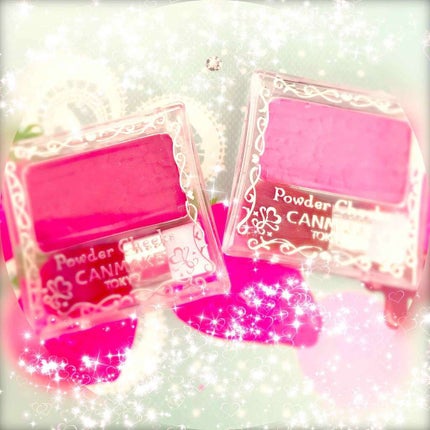 【旧品】パウダーチークス/キャンメイク/パウダーチークを使ったクチコミ(1枚目)