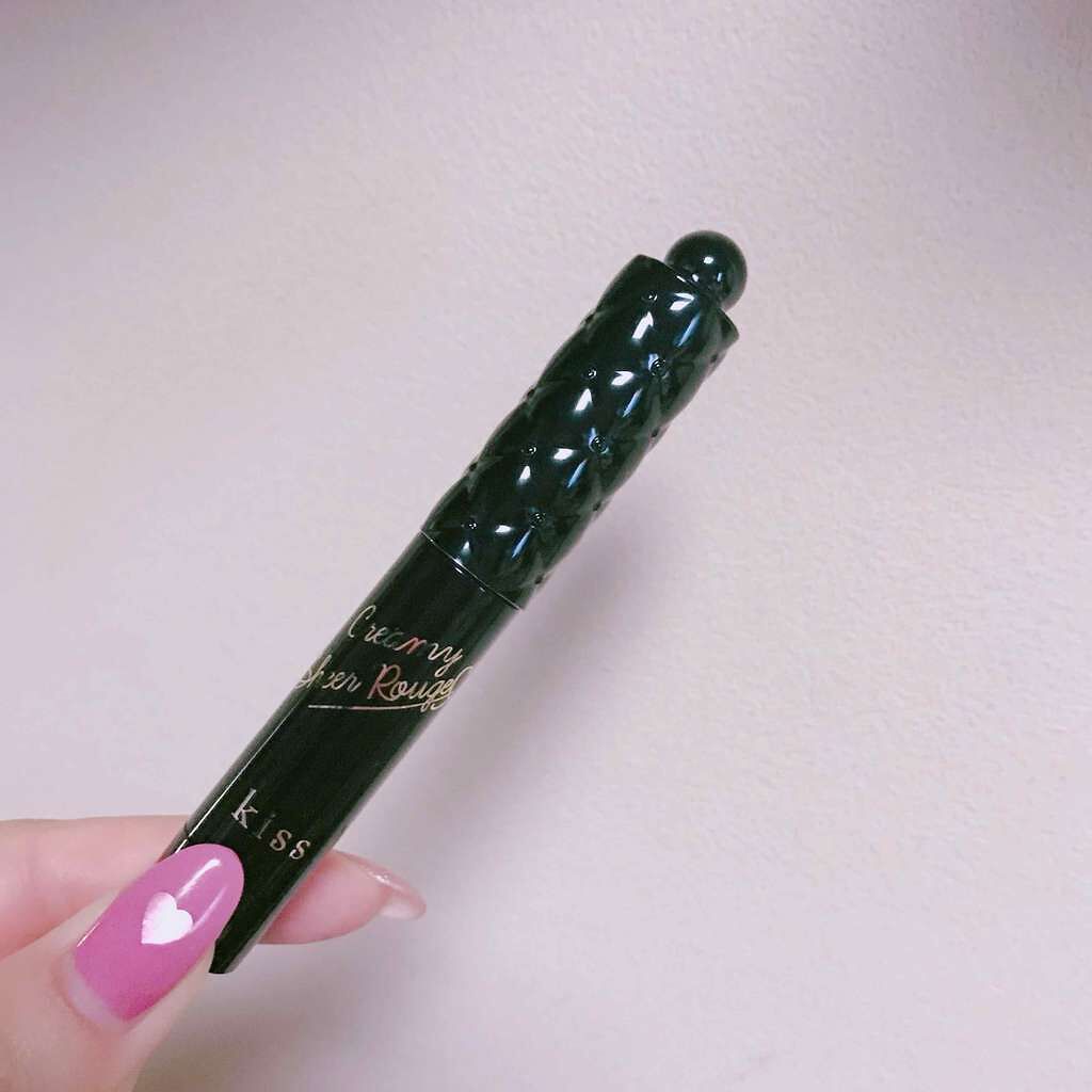 な on LIPS 「kissクリーミィシアールージュ06を購入。色っぽいローズベー..」(1枚目)