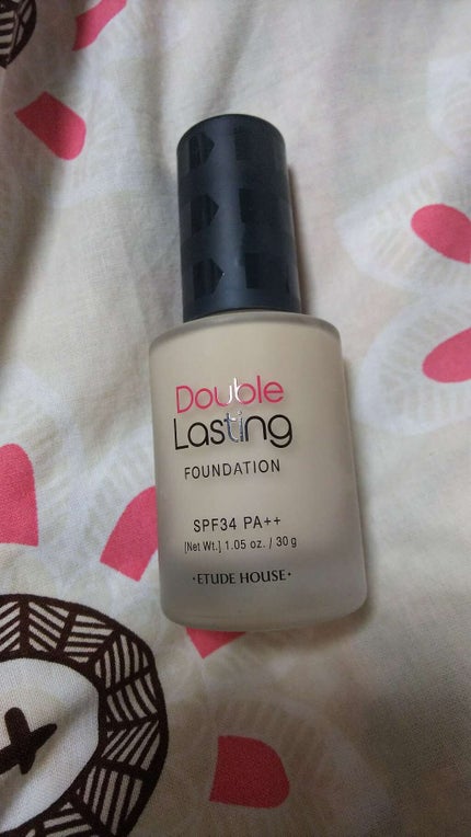 ダブルラスティング ファンデーション/ETUDE/リキッドファンデーションを使ったクチコミ(1枚目)