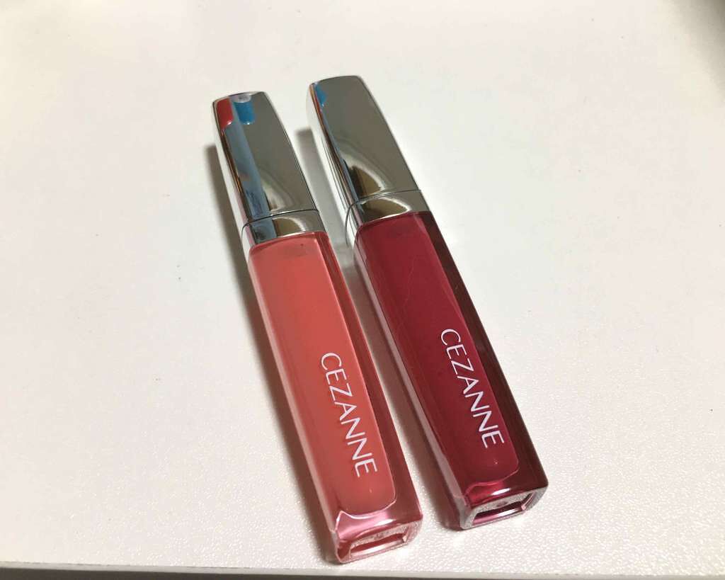 ジェルグロスリップ/CEZANNE/リップグロスを使ったクチコミ（1枚目）