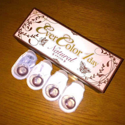 エバーカラーワンデー ナチュラル/エバーカラー/ワンデー(1DAY)カラコンを使ったクチコミ(1枚目)