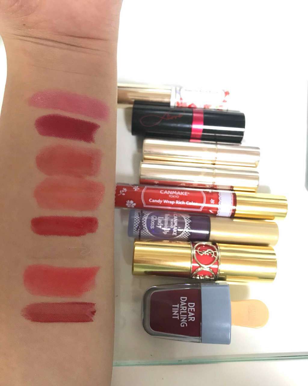ステイオンバームルージュ/キャンメイク/口紅を使ったクチコミ（1枚目）