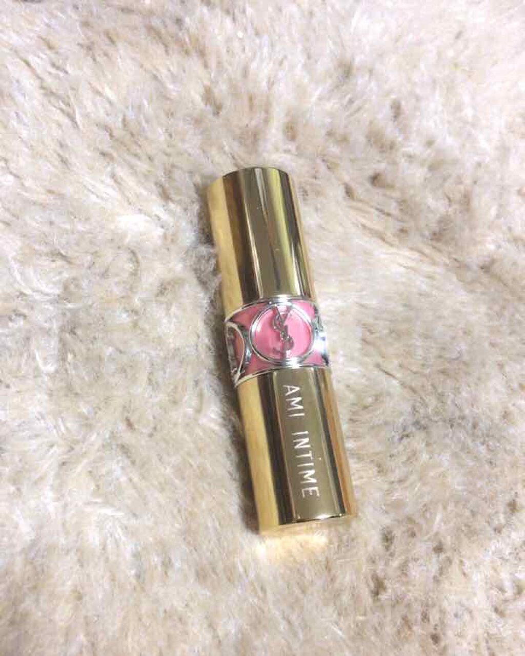 ルージュ ヴォリュプテ シャイン/YVES SAINT LAURENT BEAUTE/口紅を使ったクチコミ（1枚目）