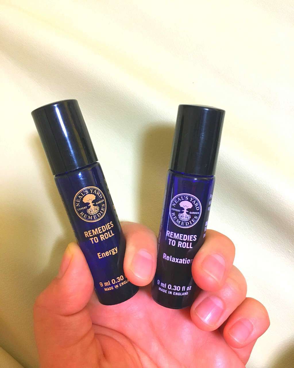 さき on LIPS 「アロマパルスいただきものです☺️💕黄色はパワー、ピンクはリラク..」(1枚目)