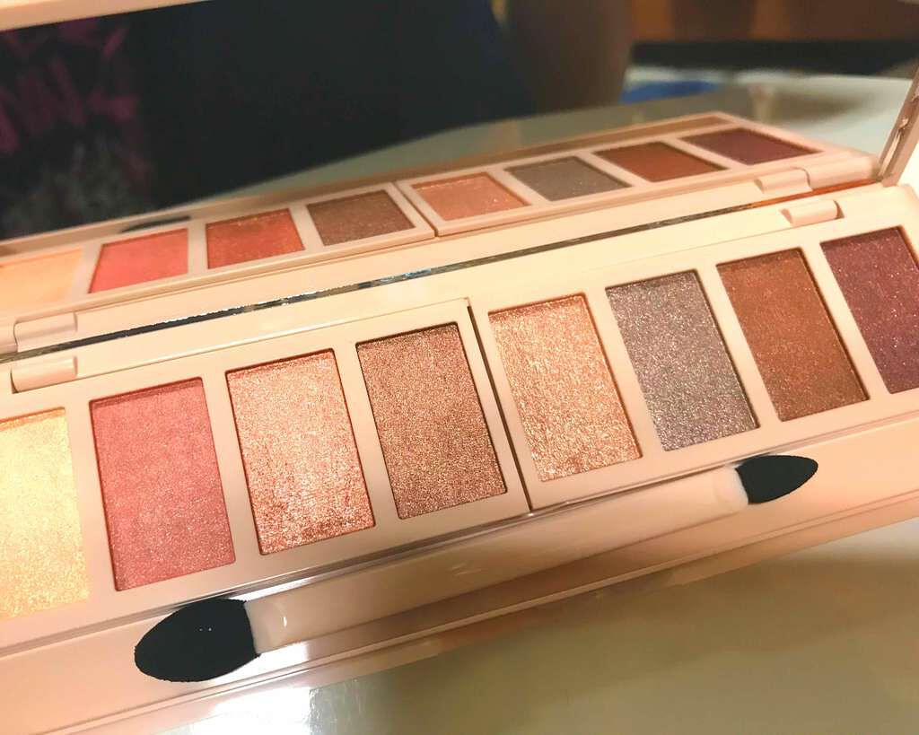 グラマラスヌード アイパレット (クリスマスコフレ 2017)/Visée/メイクアップキットを使ったクチコミ（1枚目）