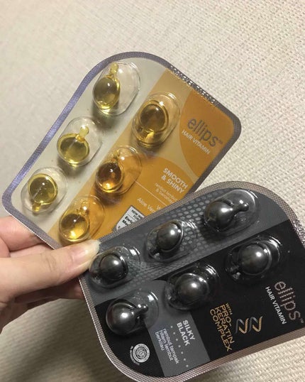 ヘアーオイル【トリートメント】/ellips/ヘアオイルを使ったクチコミ(1枚目)