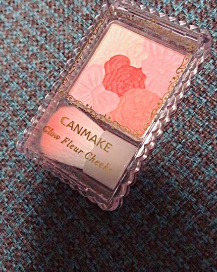 グロウフルールチークス/キャンメイク/パウダーチークを使ったクチコミ(1枚目)