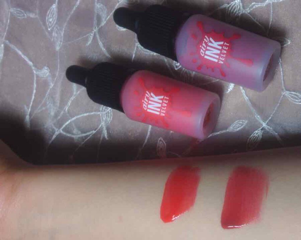 インク エアリー ベルベット/PERIPERA/口紅を使ったクチコミ(3枚目)