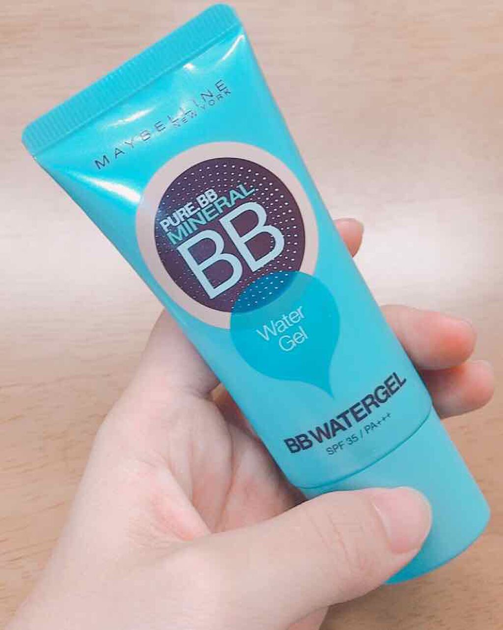 ピュアミネラル BB ウォーター ジェル/MAYBELLINE NEW YORK/BBクリームを使ったクチコミ(1枚目)