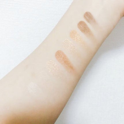 グラマラスヌード アイパレット (クリスマスコフレ 2017)/Visée/メイクアップキットを使ったクチコミ(3枚目)