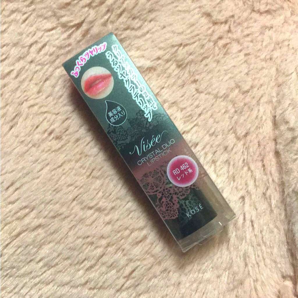 クリスタルデュオ リップスティック/Visée/口紅を使ったクチコミ（1枚目）