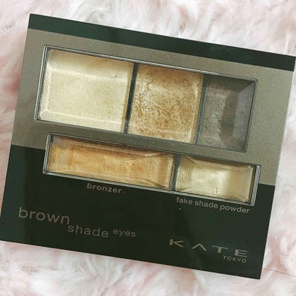 ブラウンシェードアイズN/KATE/アイシャドウパレットを使ったクチコミ(1枚目)