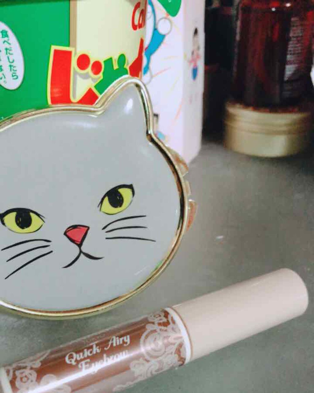 クイックエアリーアイブロウ/キャンメイク/パウダーアイブロウを使ったクチコミ(1枚目)