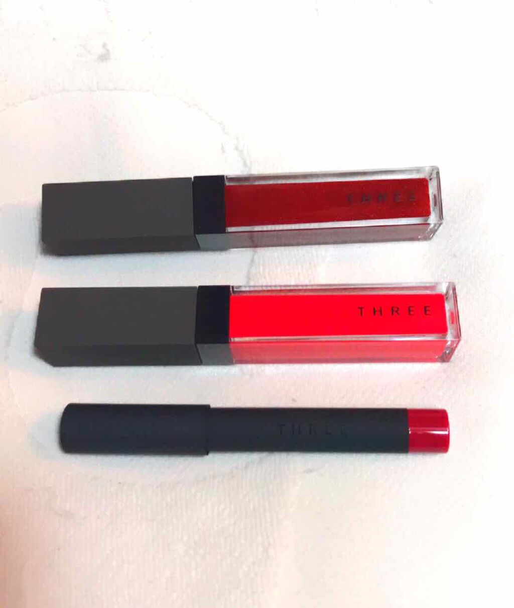 シマリング リップジャム/THREE/リップグロスを使ったクチコミ（1枚目）