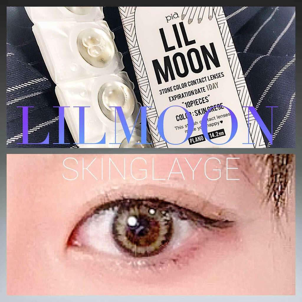LIL MOON 1day/LILMOON/ワンデー（１DAY）カラコンを使ったクチコミ（1枚目）